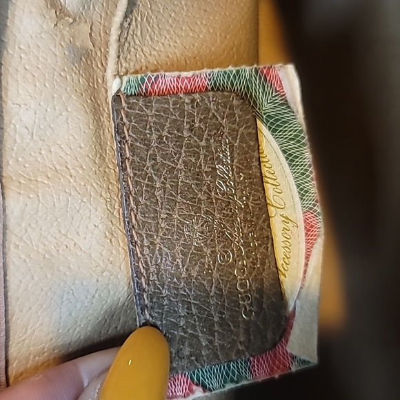 GUCCI GG CANVAS WEB SHERRY LINE CLUTCH BAG - Picture 10 of 13